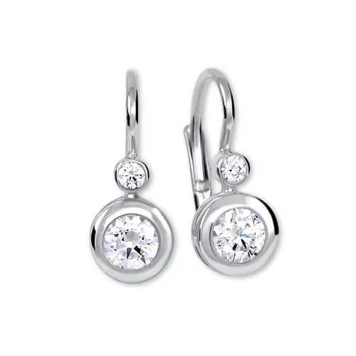 Soliter Stříbrné náušnice s krystaly 436 001 00330 04