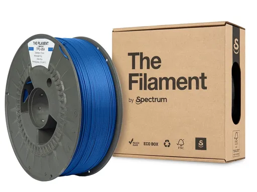 "The Filament" by Spectrum TF-24135, TPU-95A, 1.75mm, BLUE, 1kg