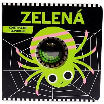 Zelená: Kontrastní leporelo (978-80-7639-048-5)