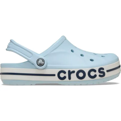 Crocs BAYABAND CLOG Unisex pantofle, světle modrá, velikost 45/46