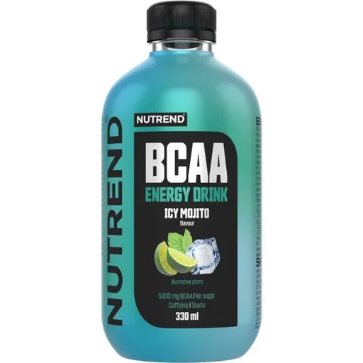 Nutrend BCAA ENERGY DRINK 330 ML ICY MOJITO Energetický nápoj, , velikost 330 ML