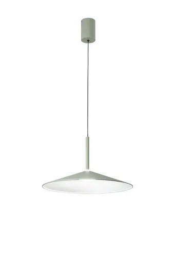 FANEUROPE FAN EUROPE Závěsné LED svítidlo Khan (zelená) 18 W, CCT 2700 / 3500 K, 48x200 cm