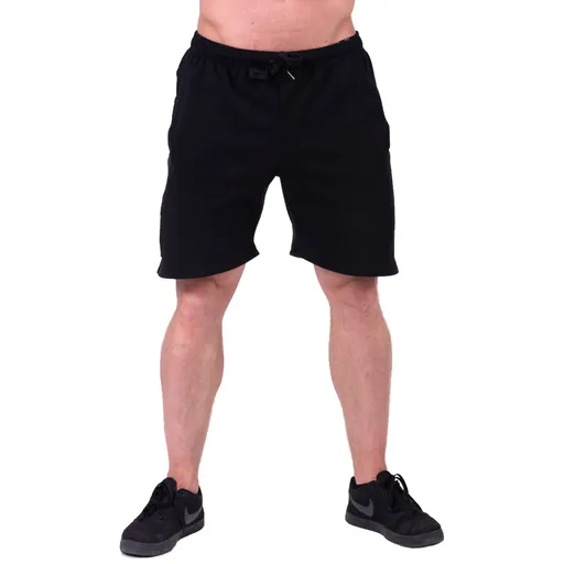 Pánské šortky Nebbia Red Label 152 Black M