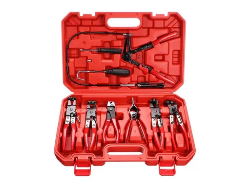 Kleště na hadicové spony SIXTOL Mechanic Hose Clamp Set 9 9ks