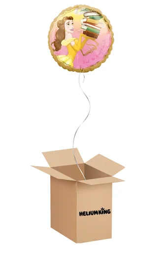 HeliumKing Balónový box - Princezná Bella 43 cm
