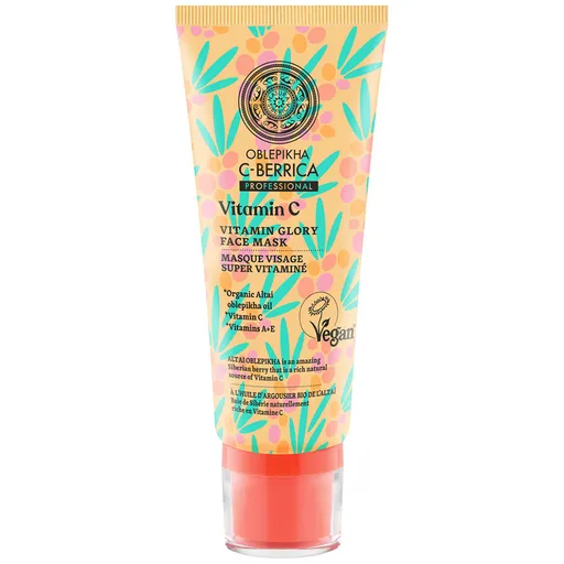 Natura Siberica Vitamínová pleťová maska Vitamin C (Vitamin Glory Face Mask) 100 ml