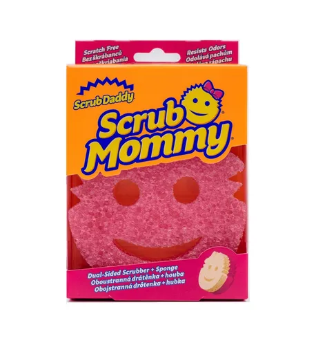 Scrub Daddy Houbička Scrub Mommy 1 ks růžová
