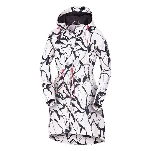 Northfinder BREANNE Dámská parka, bílá, velikost