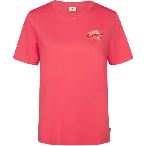 O'Neill FLOWER Dámské tričko, červená, velikost
