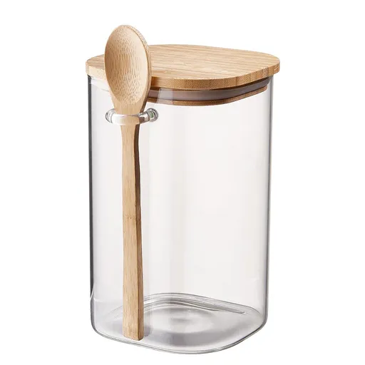 COMPOSITION Skladovací dóza skleněná 1,2 l