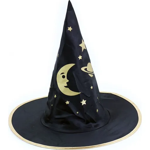 Rappa Dětský klobouk čaroděj nebo Halloween