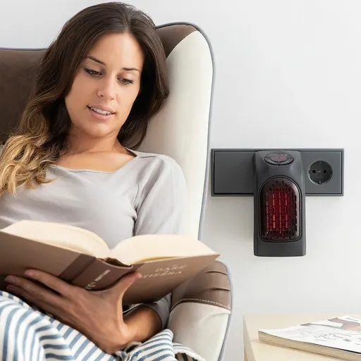 InnovaGoods Přenosný mini ohřívač do zásuvky Heatpod 400 W