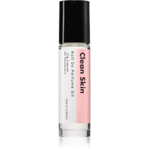 The Library of Fragrance Clean Skin tělový olej roll-on unisex 10 ml