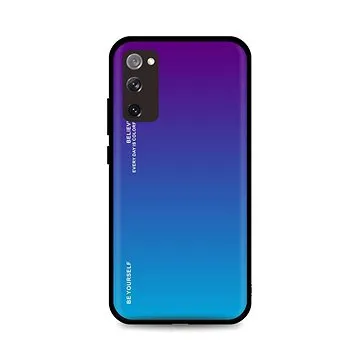 TopQ Kryt LUXURY Samsung S20 FE pevný duhový purpurový 93418 (93418)