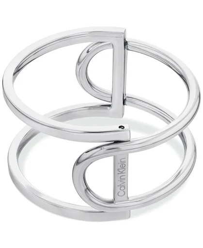 Calvin Klein Pevný ocelový náramek Contoured Geometry 35000756