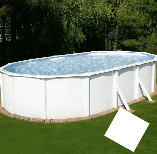 CF Náhradní bazénová fólie WHITE 5,5 m x 3,7 m x 1,2 m bílá