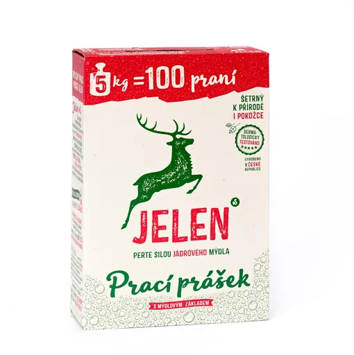 Jelen Mýdlový prací prášek 5 kg