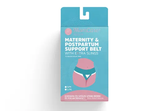 MOMCARE Pás těhotenský a poporodní podpůrný pro zmírnění pánevních bolestí vel. L-XL