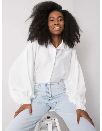 Dámská košile se širokými rukávy CRISTIANA bílá