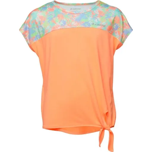 Lotto AZUSI Dívčí sportovní triko, lososová, velikost 164-170