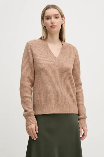 Svetr z vlněné směsi Calvin Klein