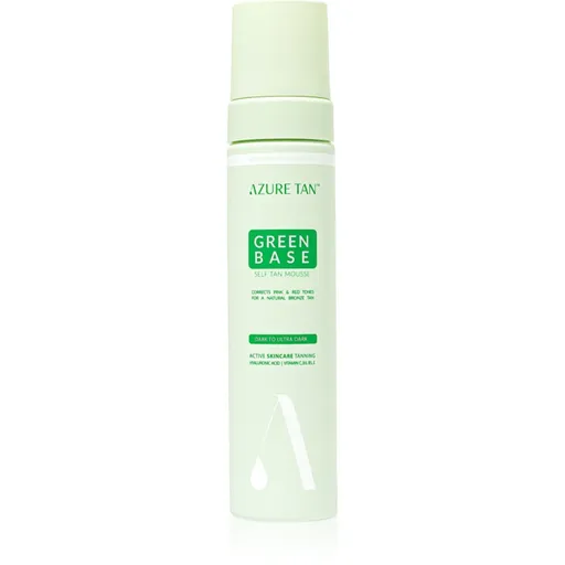 Azure Tan Green Base samoopalovací pěna odstín Dark To Ultra Dark 200 ml