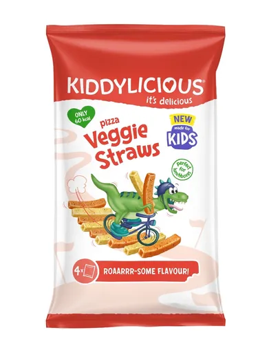 Kiddylicious Tyčinky zeleninové s příchutí pizza 4x12 g