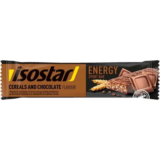Isostar HIGH ENERGY ČOKOLÁDA A CEREÁLIE 35 G Energetická tyčinka, , velikost