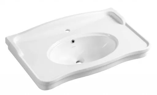 SAPHO ANTIK keramické umyvadlo 80x50cm, bílá AN080