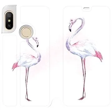 Flipové pouzdro na mobil Xiaomi Mi A2 Lite - M005S Plameňáci (5903226367276)