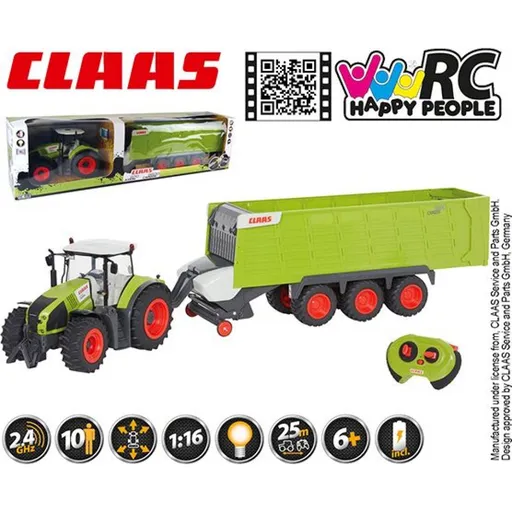 Happy People RC Claas Axion a Claas Cargos