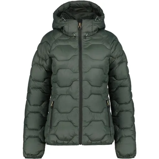 ICEPEAK BLACKEY Dámská zimní bunda, tmavě zelená, velikost