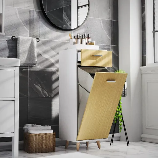 VCM Skříňka na prádlo „Landos S“, dub medový