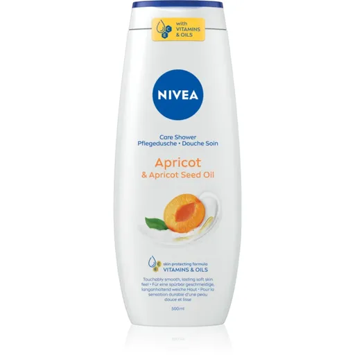 NIVEA Apricot & Apricot Seed Oil pečující sprchový gel 500 ml
