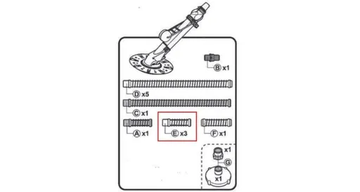 Hadica biela 20 cm M/F k vysávaču ProStar Vac Smart