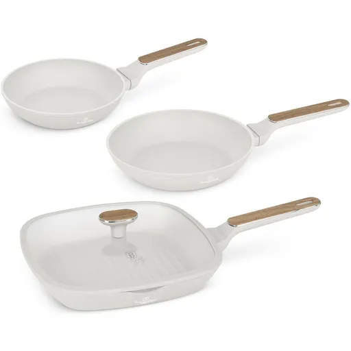 BerlingerHaus Sada pánví s titanovým povrchem Sahara Nordic, 3+1 ks