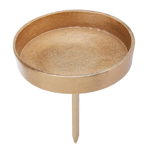 ADVENT Bodec na svíčku 8 cm - zlatá