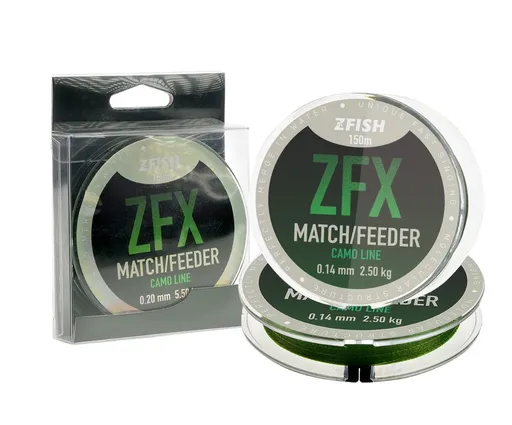 Zfish Vlasec ZFX Match/Feeder Camoline 150m,Zfish Vlasec ZFX Match/Feeder Camoline 150m