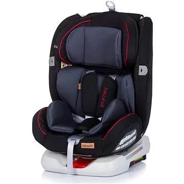 CHIPOLINO Autosedačka Journey otočná 360 Isofix 0-36 kg Raven (STKJR02201RA)