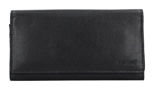 Dámská kožená peněženka Lagen V13 Black