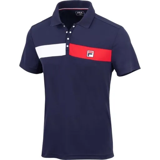 Fila POLO JAYDEN Pánské polo triko, tmavě modrá, velikost