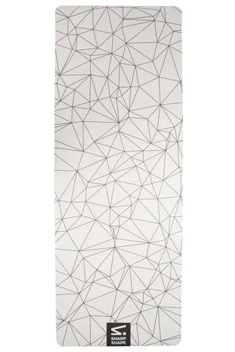 SharpShape Podložka na jógu PU SPACETIME bílá