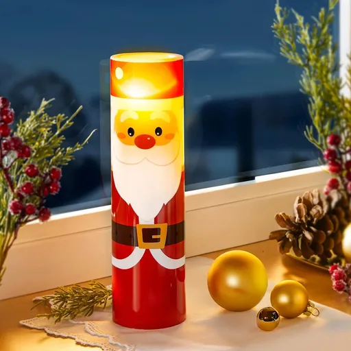 Die moderne Hausfrau LED Svíčka Santa