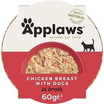 Applaws miska Cat Pot kuřecí prsa a kachna 60 g (5060122495998)