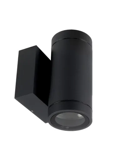 Deko-Light nástěnné přisazené svítidlo - ShoreLine Pro kulaté Up+Down, 2x max. 7,5 W GU10, tmavěšedá 731215