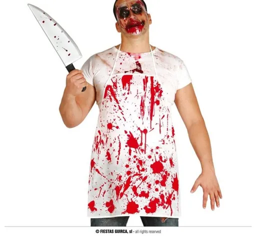 Krvavá zástěra - krev - Halloween - GUIRCA