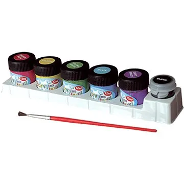 SMT Creatoys Barvy na textil 6ks  (4895007220621)