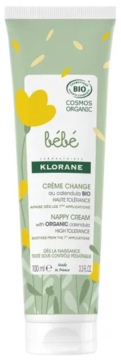 Klorane Krém na opruzeniny s bio měsíčkem Bébé (Diaper Change Cream) 100 ml