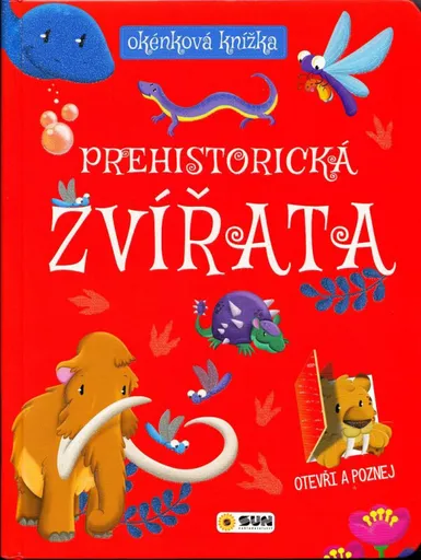 Okénková knížka Prehistorická zvířata (poškozená)