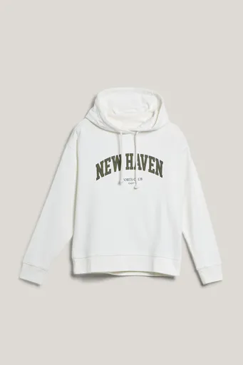 MIKINA GANT GRAPHIC HOODIE EGGSHELL